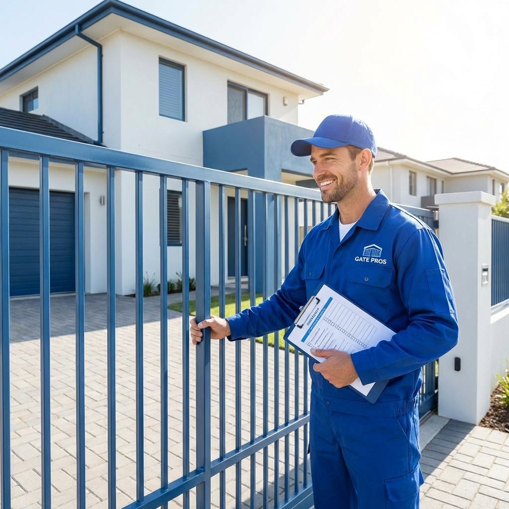 Mr. Gates Technician at Work